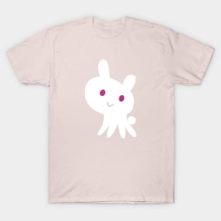 Magia Record Mahou Shoujo Madoka ☆ Magica Gaiden Iroha Tamaki Rabbit Kyuubey? T-Shirt